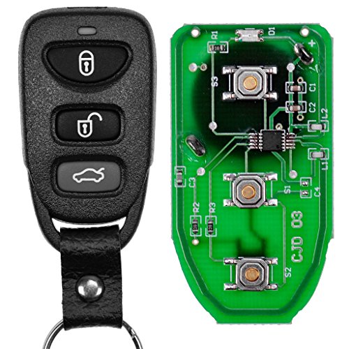 Mando a distancia para llave de coche, 1 carcasa + 1 transmisor de 434 MHz + 1 batería para Hyundai Sonata KIA Sorento Magentis
