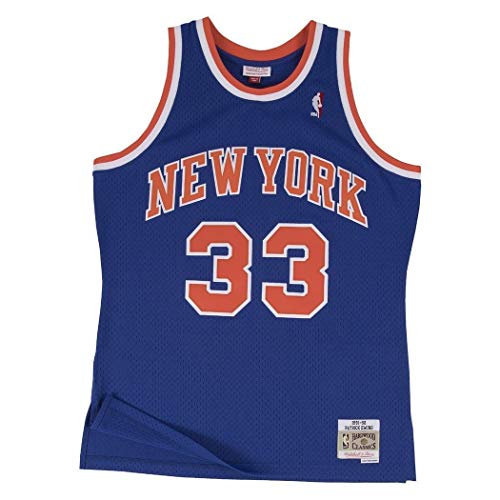Mitchell & Ness Replica Swingman NBA Jersey HWC 33 Patrick Ewing New York Knicks Basketball Trikot