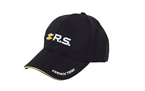 Renault Sport – Gorra French Team Grand Prix – Color: negro – Licencia oficial R.S. temporada 2019, talla única