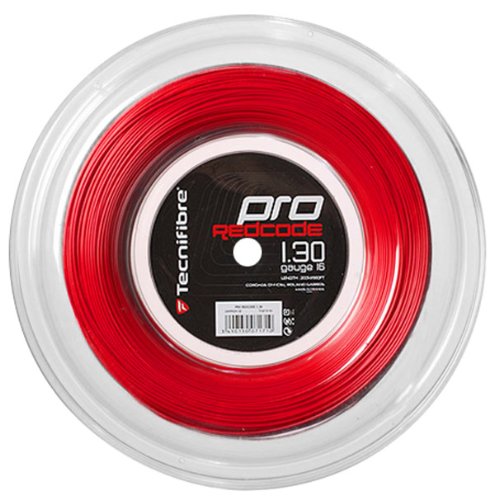 Tecnifibre Pro Red Code 16 G 660 'Carrete Cuerda para raqueta de tenis