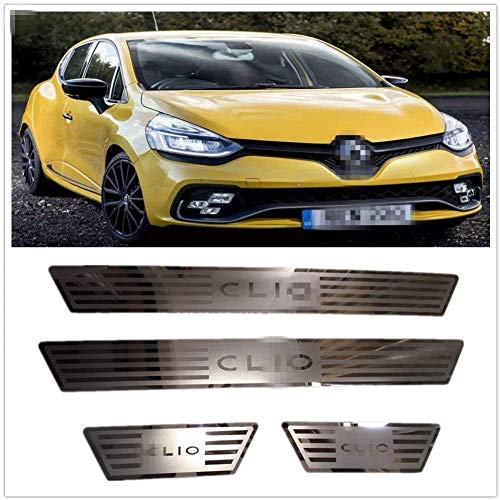 XGFCNB   , para Renault Clio IV V Clio 4 5 RS Grandtour 2014 2015 2016 2017 2018 2019 2020 Placa de Desgaste Cubierta de umbral de Puerta embellecedor Accesorios de Coche