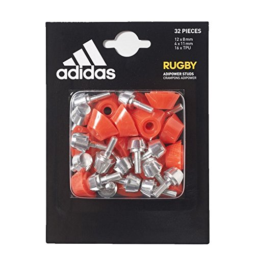 adidas Adipower - Pendientes de rugby de repuesto, color naranja