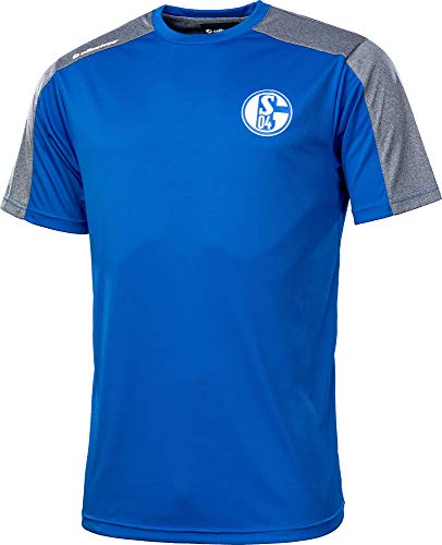 Albatros Schalke 04 Clima PRO S04 - Camiseta de manga corta Azul (300). S