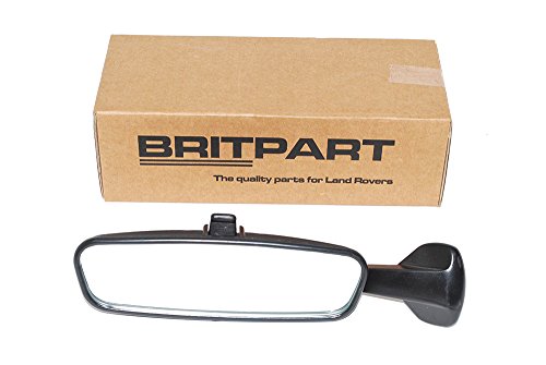 BRITPART Carcasa y espejo retrovisor interior con inmersión manual compatible con Land Rover Defender 90/110/130, parte # MTC6376 / CTB500140