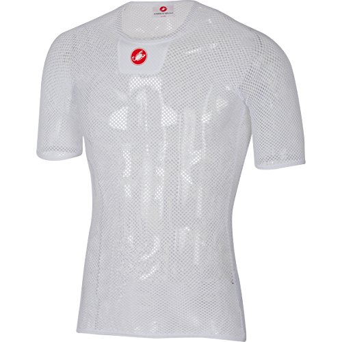 CASTELLI Core Mesh 3 SS - Camiseta para Hombre, Hombre, Camiseta, 4517027, Blanco, XX-Large