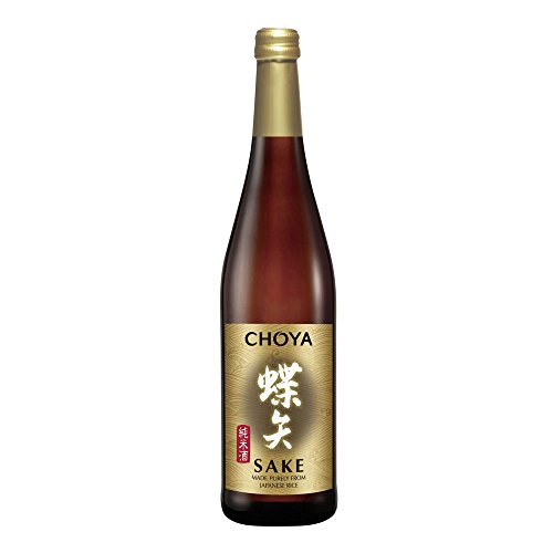 CHOYA Vino De Arroz Japonés Choya Sake (Bebida Alcohólica, Junmai Sake, Aromático, 14,5% Vol.) - 500 ml