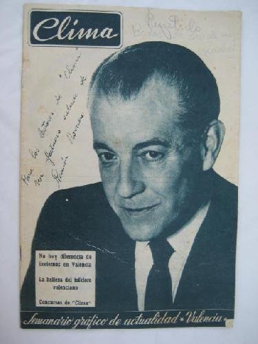 CLIMA. Semanario Gráfico de Actualidad. Año III, Nº 108. 12 enero 1957.