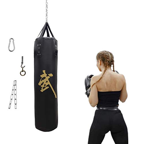 FFitness Saco de boxeo Kick Bag Boxing Sand Bag Boxe | Saco de boxeo lleno de entrenamiento para artes marciales mixtas adulto