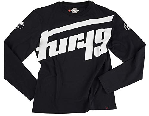 Furygan Diago TS Ml Camiseta, Hombre, Noir-Blanc, L