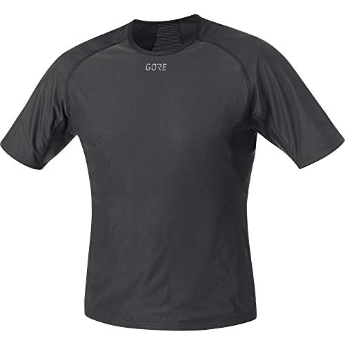 GORE Wear Camiseta interior cortavientos de hombre, XL, Negro, 100024