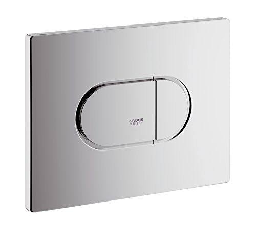 Grohe 38858000 Arena Cosmopolitan-placa de accionamiento inodoro horizontal WC,color cromo