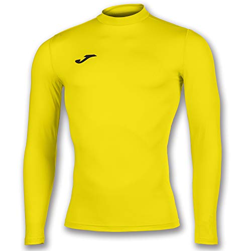 Joma Academy Camiseta Termica, Hombre, Amarillo, L-XL