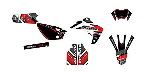 Kit de decoración para motocross RIEJU MRT 50 Comics Rojo