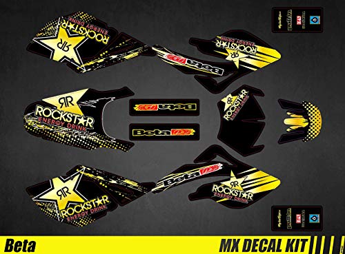 Kit Déco Moto para/MX Calcomanías Kit para Beta RR 50 - Rockstar