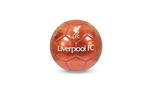 Liverpool F.C. Balón de fútbol Unisex Juvenil, Talla 5, Color Rojo