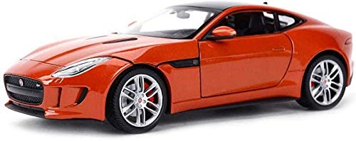 Modelo coche juguete, modelo coche fundición a presión Escala 1: 24 Compatible con Jaguar F-type Coupe Alloy Adornos Modelo coche deportivo, Tamaño 18x8x5cm, Colecciones regalos para niños Modelo cl