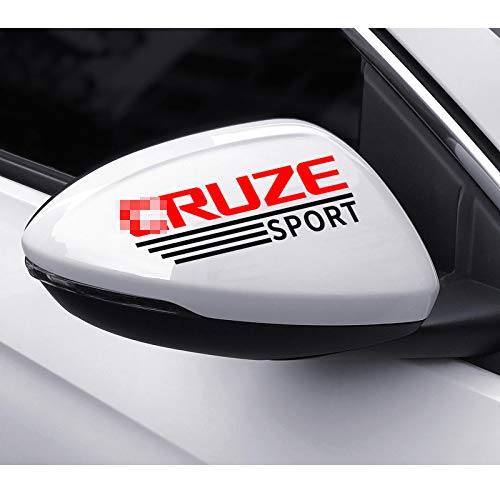MYlnb para Chevrolet Cruze 1.5L 1.4T Eco Premier Sedan FWD LS LTZ 2019 Nuevo 2020, 2 uds Pegatinas de Espejo retrovisor de Coche