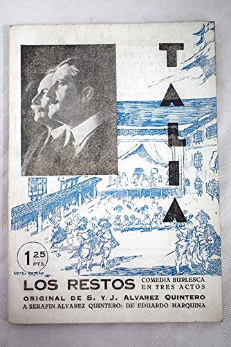 Revista Talia (Año I, 16 Dic. 1940, núm. XII): LOS MOSQUITOS (comedia en tres actos, original)