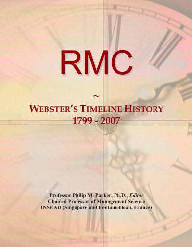 RMC: Webster's Timeline History, 1799 - 2007