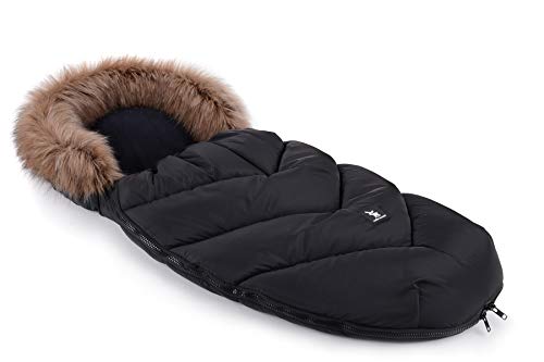 Saco de dormir Saco de dormir Cottonmoose Saco de silla Moose Yukon para silla de paseo deportivo (black)