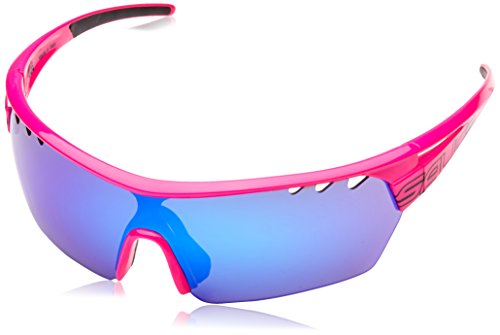 Salice 006RW - Gafas de ciclismo, color Rosa (Fuchsia with Blue RW Lens), talla única