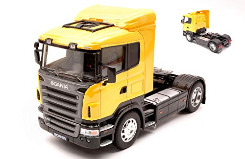 Scania R470 Yellow 1:32 – Welly – Camión – Die Cast – Modelo de coche
