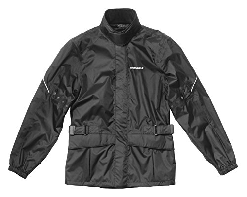 SPIDI Kit de ropa impermeable para motocicleta, color negro, talla 3XL