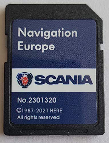 Tarjeta SD GPS Europa 2021 - Camión Truck Scania