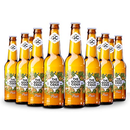 The Good Cider Pear - Sidra de Pera, Sidra Natural de Sabores – Caja 12 botellas x 33 cl