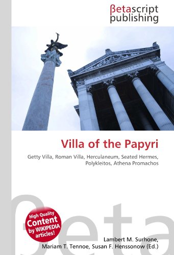 Villa of the Papyri: Getty Villa, Roman Villa, Herculaneum, Seated Hermes, Polykleitos, Athena Promachos
