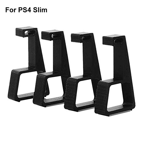 4 PIEZAS Soporte de soporte elevado de montaje plano, Patas de enfriamiento de soporte horizontal, para PS4 / SLIM/PRO