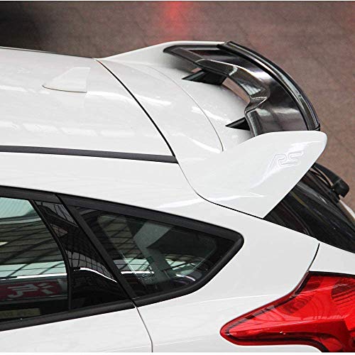 Alerón Trasero Spoiler de ABS para Ford Focus RS Hatchback 2012 2013 2014 2015 2016 2017 2018, Accesorios de Modificación del Alerón del Maletero, Duradero, Brillante