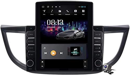 Android 9.1 Pantalla Vertical 9.7 Pulgadas Estéreo Autoradio Multimedia GPS Navegación para Honda CRV CR-V 2012-2016, Autoramiento de Soporte Autoradio/DSP FM/BT Sistema/Control de Volante
