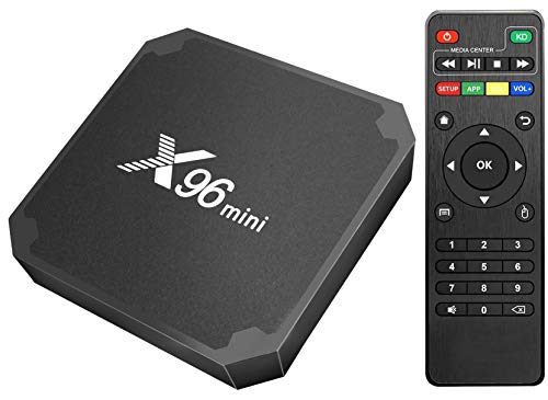 Android TV Box X96 Mini Android Box, Smart Media Player con 1GB de RAM 8GB de ROM Que soporta Smart TV Box 3D/4K/HD