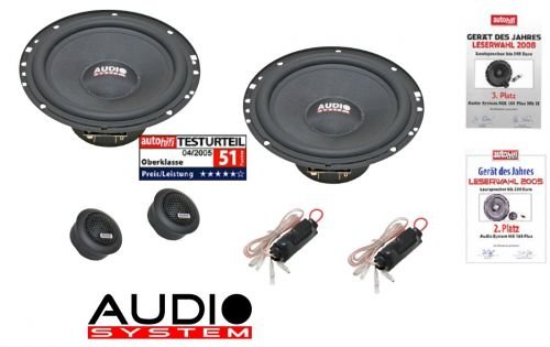 Audio system + altavoces 165 16,5 cm para Seat ibiza (tipo 6L 2002-2008)