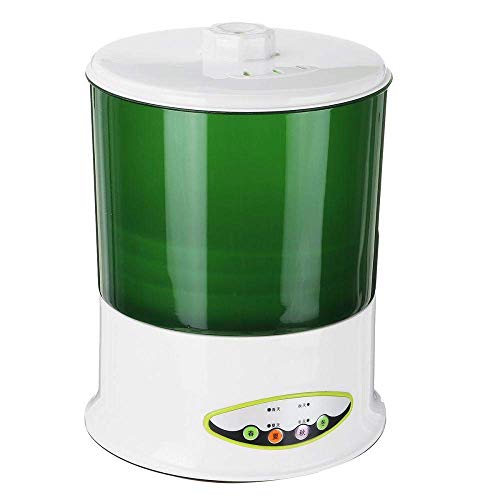 Automático de brotes de soja de la máquina 3 capas de 110V / 220V de gran capacidad eléctrica Brote de soja Máquina de cereales de semillas de germinación Brotes 220V3Layers (Color: 220v2Layers) SKYJI