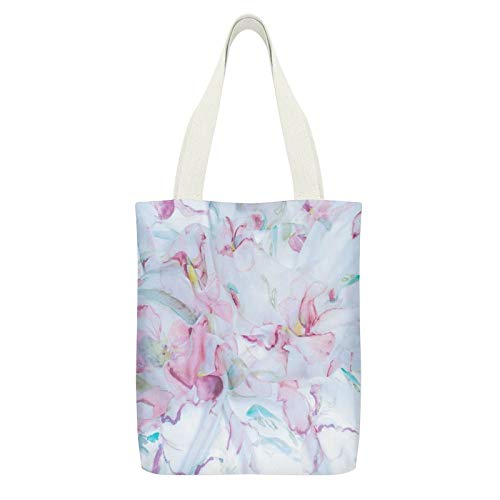Bolsa de lona doble seda blanca C3 reutilizable bolsas de tela de compras ecológicas Super fuerte bolsa de hombro regalos