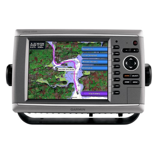 Garmin GPSMAP 6008 navegador 21,3 cm (8.4") Fijo Gris 5,1 kg - Navegador GPS (3D, 21,3 cm (8.4"), 640 x 480 Pixeles, 172,7 x 129,5 mm (6.8 x 5.1), Fijo, Gris)