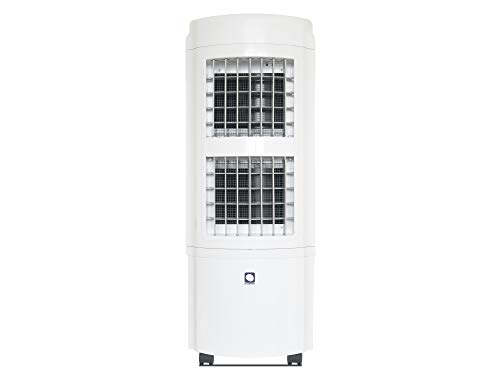 M Confort E2000 Climatizador Evaporativo Portátil, 90 Watts, 30 L, 4 Velocidades, Doble Ventilador Centrífugo, 97 x 38 x 35 cm