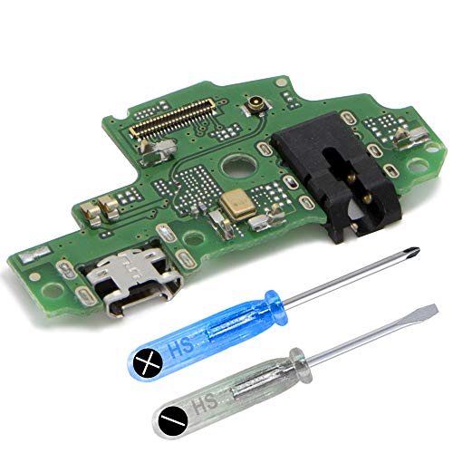 MMOBIEL Repuesto Conector Dock Carga USB Typ C1.0 Compatible con Huawei P Smart 2017 5.65Plg Conex. Micrófono, Altavoz