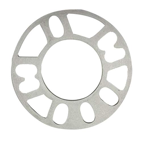 NO LOGO FJY-Wheel Spacer 2PCS 3/5 / 8/10 mm Universal aleación de Aluminio separadores de Rueda Shims Placa for 4/5 espárrago de Rueda 4x100 4x114.3 5x100 5x108 5x120 5x114.3 (tamaño : 10mm)