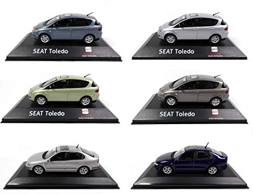 OPO 10 - Lote de 6 Autos 1/43 Compatible con Seat Toledo 1 2 V5 - VAPS - Minichamps (SE: 27 + 28 + 29 + 30 + 31 + 32)