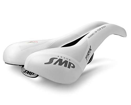Smp TRK – Sillín de Bicicleta, Unisex, TRK, Blanco, Large