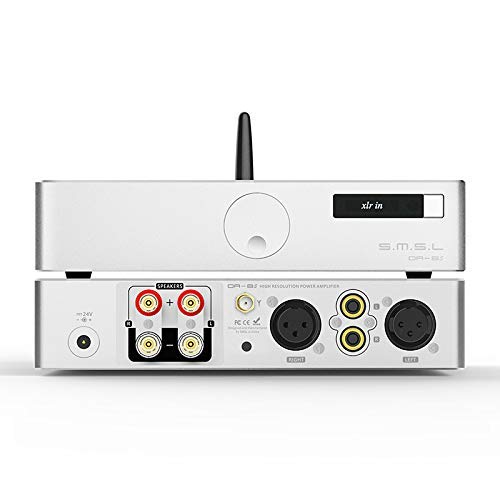 S.M.S.L DA-8s NJW1194 Bluetooth 5.0 Digital 280W Amplificador de Potencia de Escritorio Amplificador de Equilibrio Completo