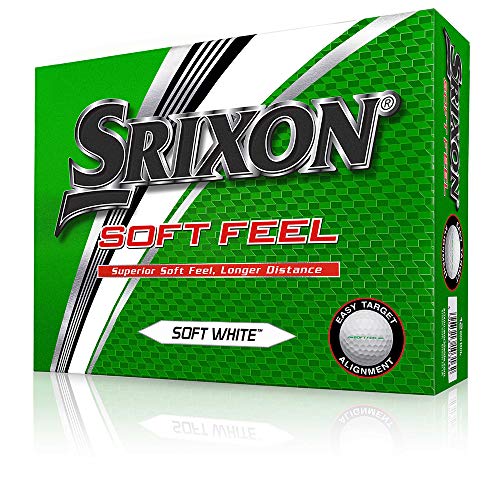 Srixon SRX Sf-feel11 (12) Bolas de Golf, Unisex Adulto, Blanco, Talla Unica