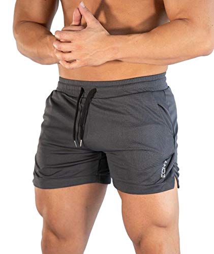 Superora Shorts Deportivos Hombre Pantalones Cortos Short de Ejercicio Deporte Secado Rápido de Malla con Cordón para Playa Correr Jogging Running al Aire Libre Ligero y