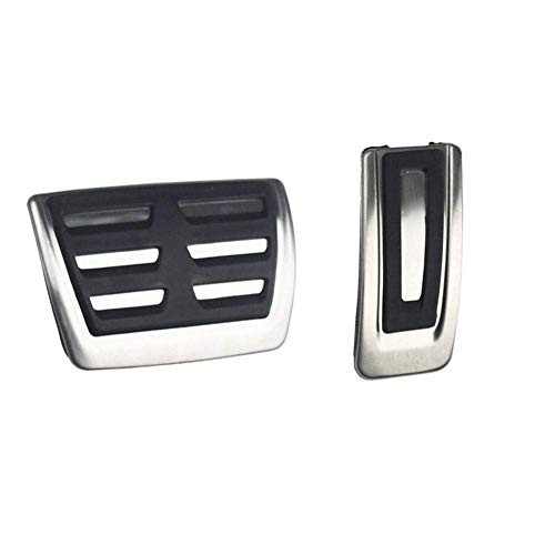 SZXia car styling freno muerto pedal cubierta set DSG, para Seat Leon 5F MK3, para Skoda Octavia A7, para VW Golf 7 GTI Passat B8 (AT)