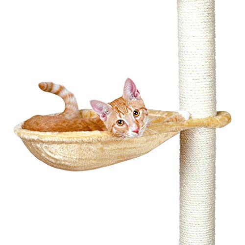 Trixie 43541 Hammock Style Seat for Cat Tree Metal Frame 40 cm Beige