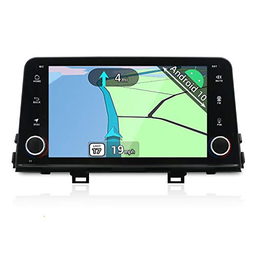 YUNTX Android 10 Autoradio Compatible con Kia Picanto Morning 2017 - GPS 2 DIN - Cámara Trasera Gratis - Soporte Dab + / GPS / 4G / WiFi/Bluetooth/Mirrorlink/Carplay/Control del Volante