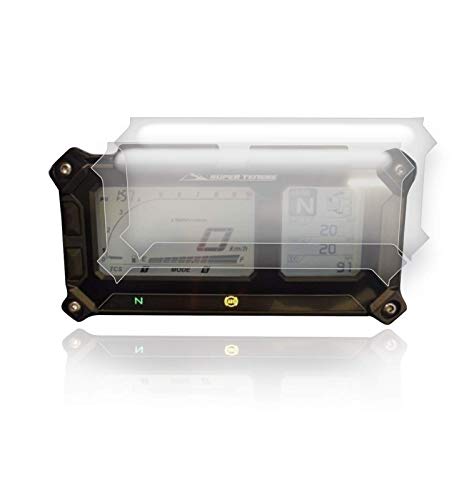[2 unidades] Protector de pantalla para velocímetro adecuado para Yamaha XT1200Z Super Tenere 1 x Ultra Clear / 1 x Anti Glare
